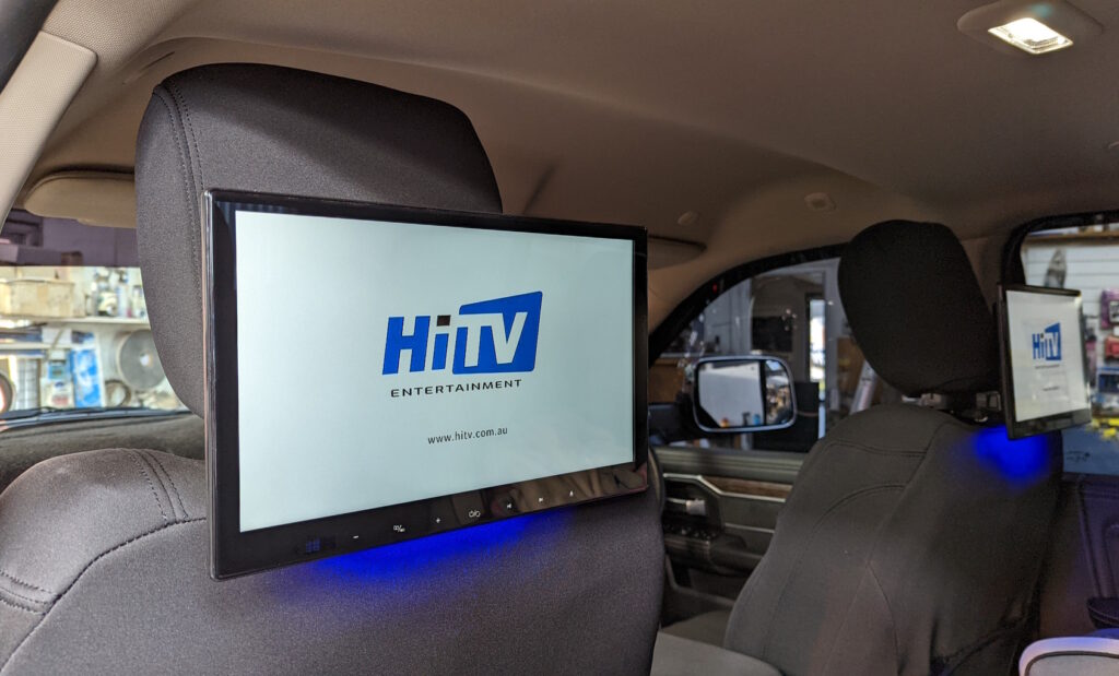 HiTV Rear DVD Screens