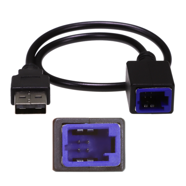 USB retention adapter to suit Nissan