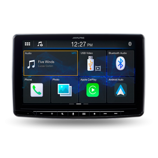 Alpine iLX-F2611E (Halo 11) - 11" Apple CarPlay + Android Auto Receiver