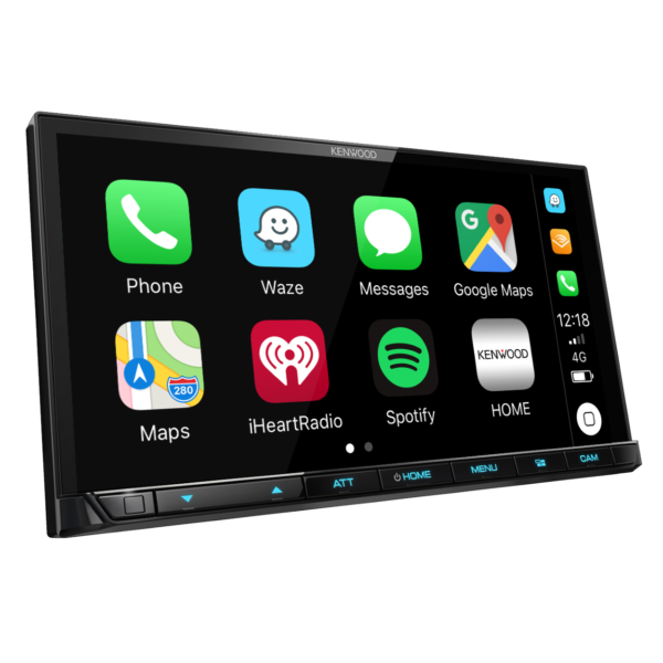 Kenwood DMX8520DABS - Wireless Apple CarPlay + Android Auto Receiver