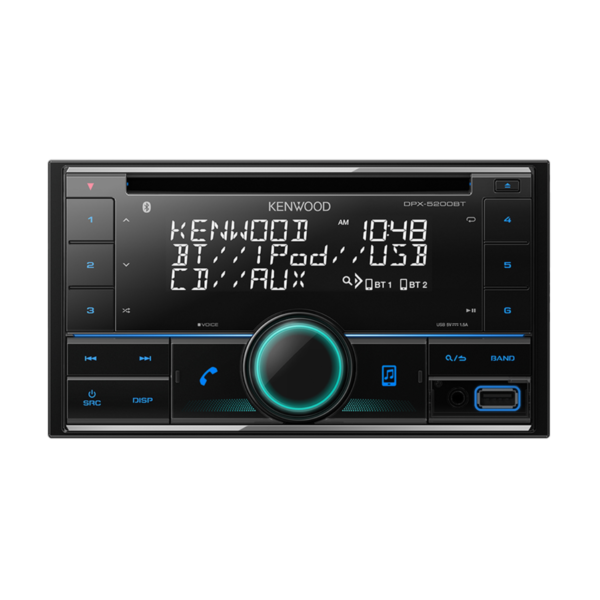 Kenwood DPX-5300BT - CD + Bluetooth + USB + Aux Receiver