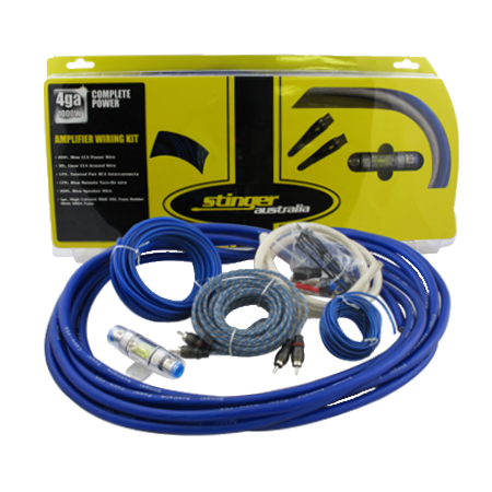 Stinger Aus 4GA Amplifier Wiring Kit