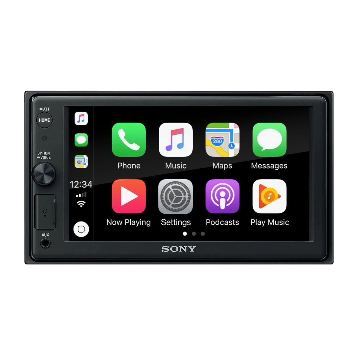 Sony Xav Ax1000 Apple Carplay Receiver Albany Car Stereo Acs