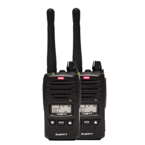 GME 2 Watt Handheld UHF Twin Pack