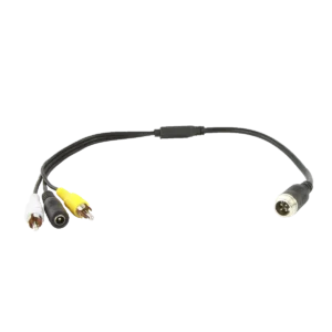 4pin - Male RCA Camera adaptor cable