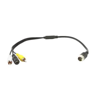 4pin - Male RCA Camera adaptor cable