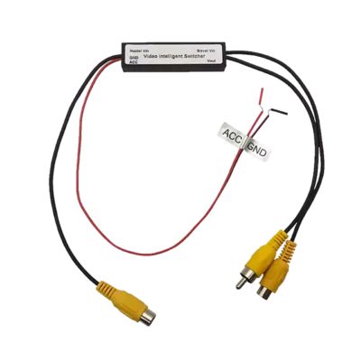 Reverse Camera Input AV RCA auto switcher 2 in 1 out