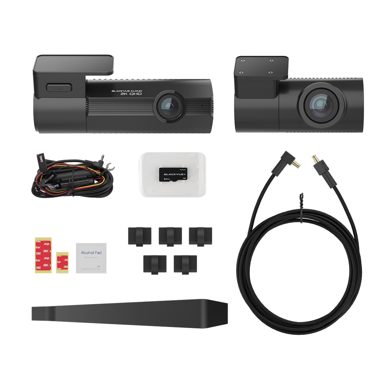 BlackVue ELITE8 2CH Dual 2K QHD Dash Cam 64GB