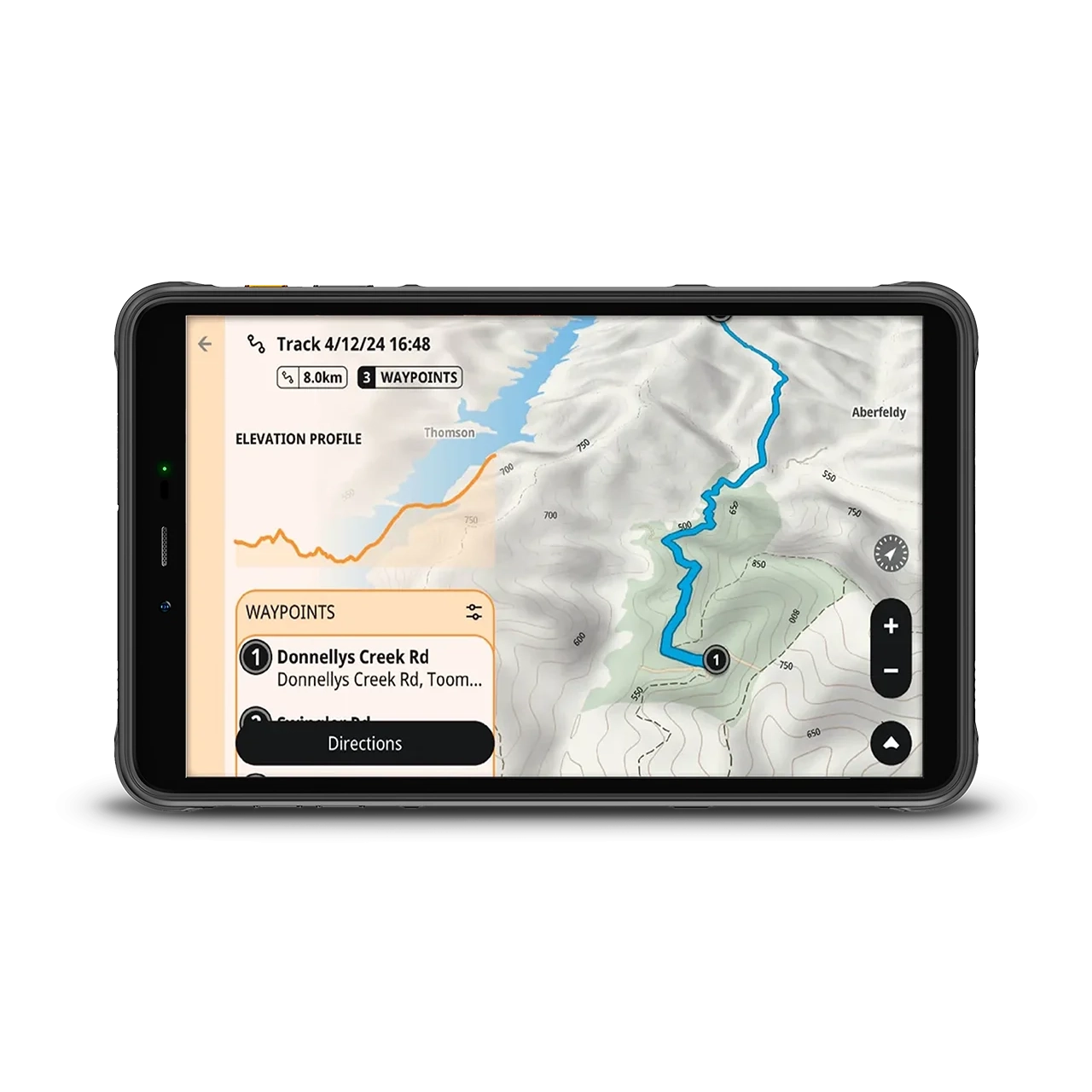 Alpine HX-Z8 8" XL Rugged Portable off road navigation with Hema Maps - Image 4