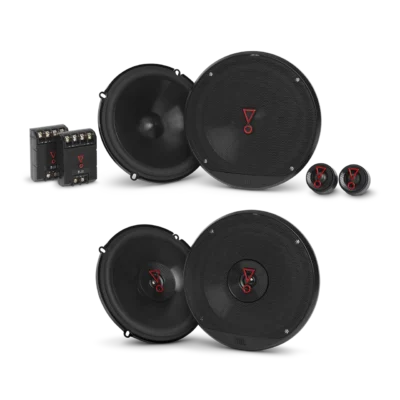 JBL Stage3 607C 6 ½" Component + Stage3 627 6 ½” 2-Way Coaxial Speakers