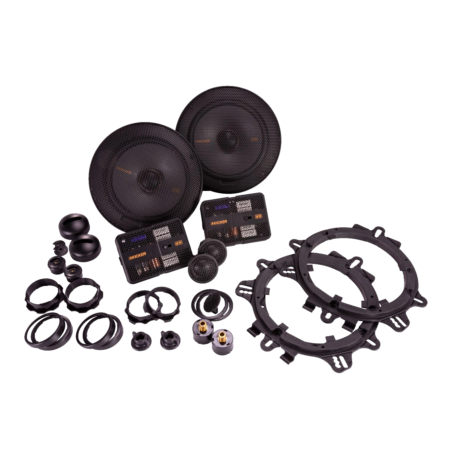 Kicker KS-Series 6″ 2-way Component Speakers - 51KSS6504