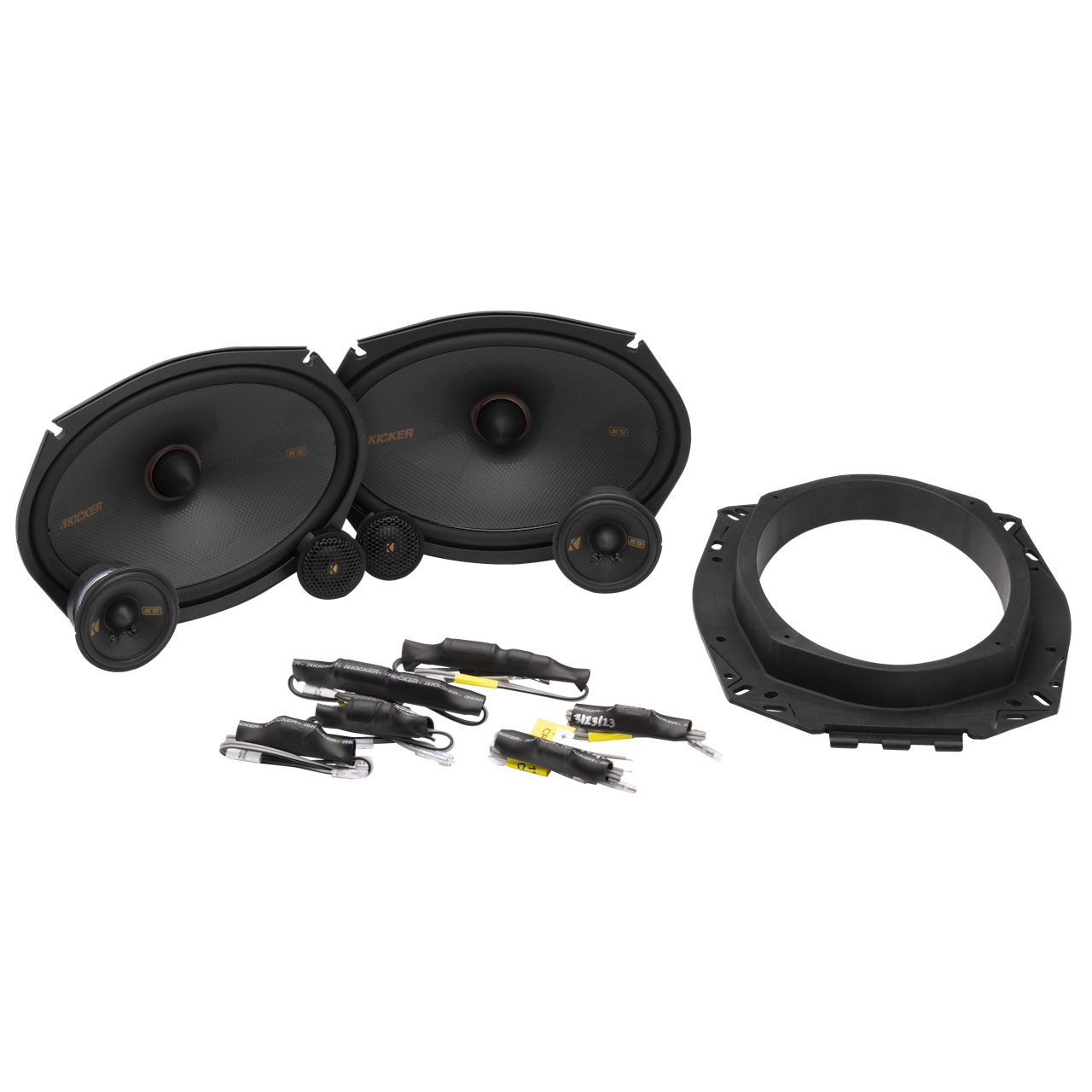 Kicker KS-Series 6x9″ 3-way Component Speakers - 51KSS369