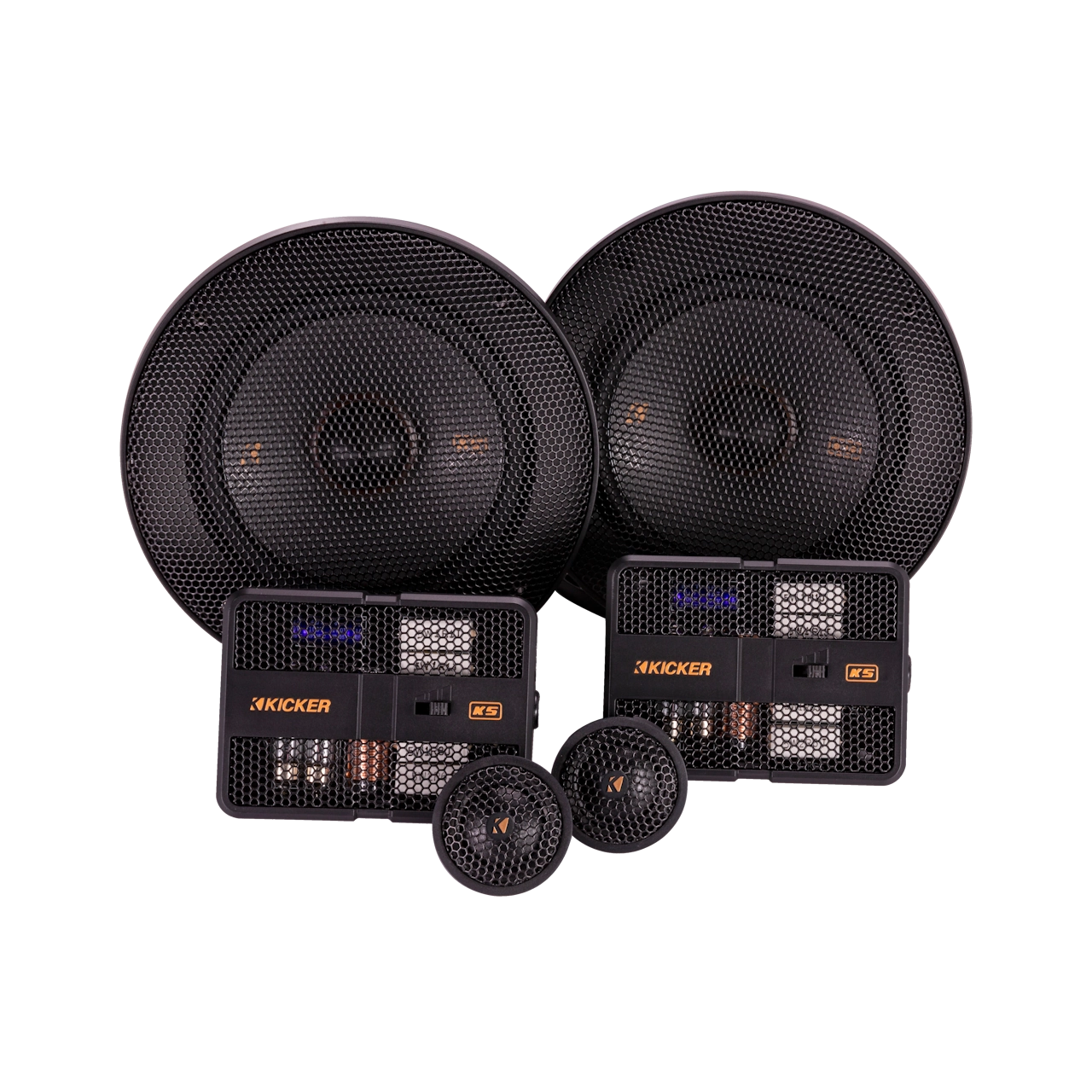 Kicker KS-Series 5.25″ 2-way Component Speakers - 51KSS504