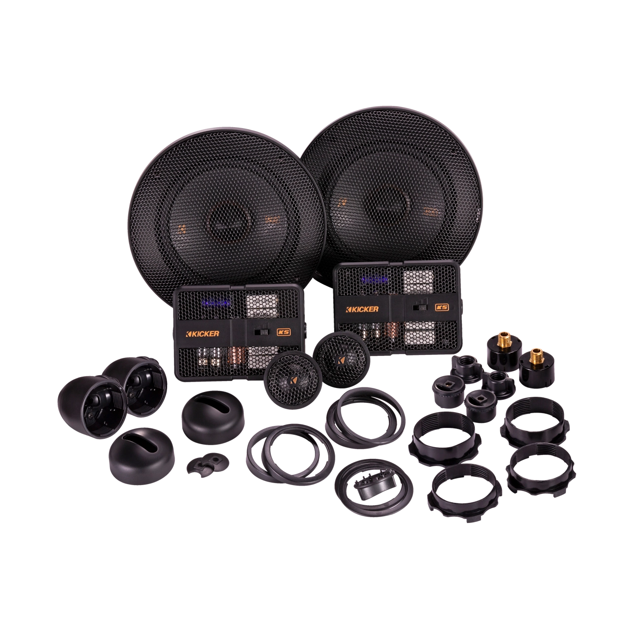 Kicker KS-Series 5.25″ 2-way Component Speakers - 51KSS504
